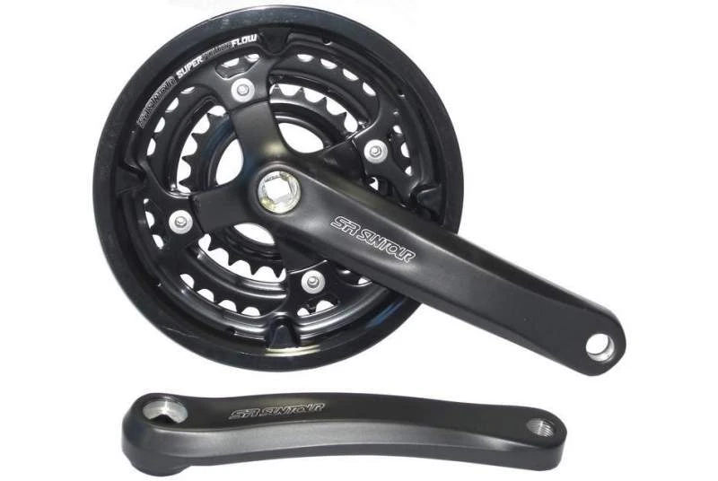 Juego De Bielas Sr Suntour CW16 XCE T SQ 4 Juego De Bielas Sr Suntour CW16 XCE T SQ - Imagen 2