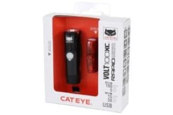 Juego De Luces Cateye Volt 100 / Rapid Micro -Tienda De Bicispasaje juego de luces cateye volt 100 rapid micro 2