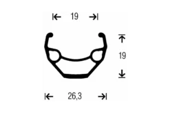 Rueda Trasera Gurpil Disc C 475 -Tienda De Bicispasaje rueda trasera gurpil 275 disc c 475 811 v 1